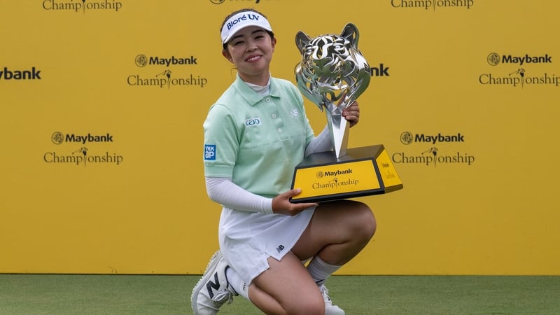 Miyu Yamashita won at the first play-off hole to take the title