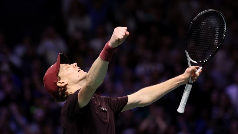 The Italian was displaced at the summit of the rankings after his US Open final defeat to Carlos Alcaraz in September