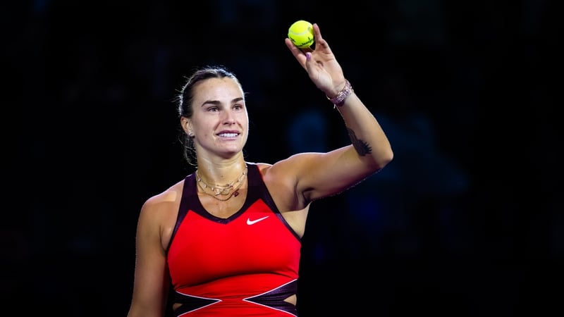 Aryna Sabalenka is aiming for her first WTA tour title