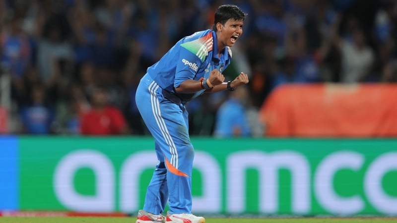 Deepti Sharma took five wickets for 39 runs to help bowl South Africa out for 246 and steer India to a World Cup win on home soil