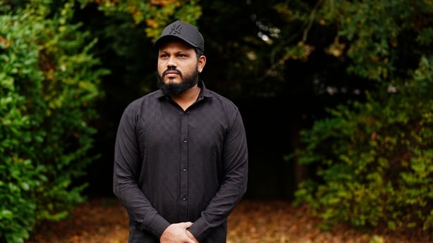 The sole survivor of the Air India crash, Vishwash Kumar Ramesh, poses for a photo in Oadby, near Leicester, following an interview with the PA news agency. Briton Ramesh survived the disaster on June 12 that killed 241 people on board