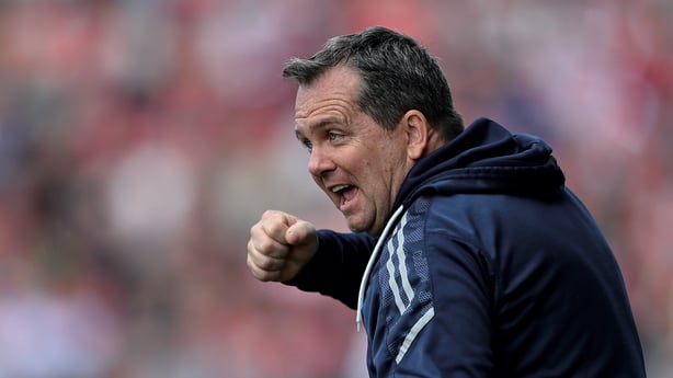 30 April 2023; Waterford manager Davy Fitzgerald reacts during the Munster GAA Hurling Senior Championship Round 2 match between Cork and Waterford at Páirc Uí Chaoimh in Cork. Photo by David Fitzgerald/Sportsfile