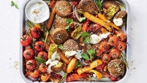Mediterranean Falafel Traybake show image