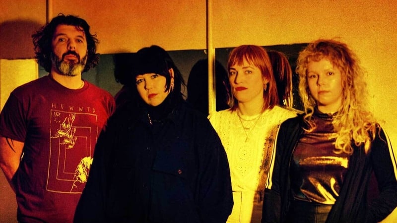 ØXN (L-R) John Spud Murphy, Katie Kim, Radie Peat & Eleanor Myler