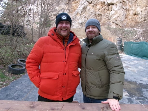 Martin Beanz and Neil Delamere