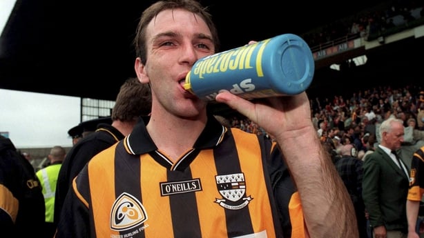 5 July 1998; DJ Carey of Kilkenny after the Guinness Leinster Senior Hurling Championship Final match between Kilkenny and Offaly at Croke Park in Dublin. Photo by Ray McManus/Sportsfile