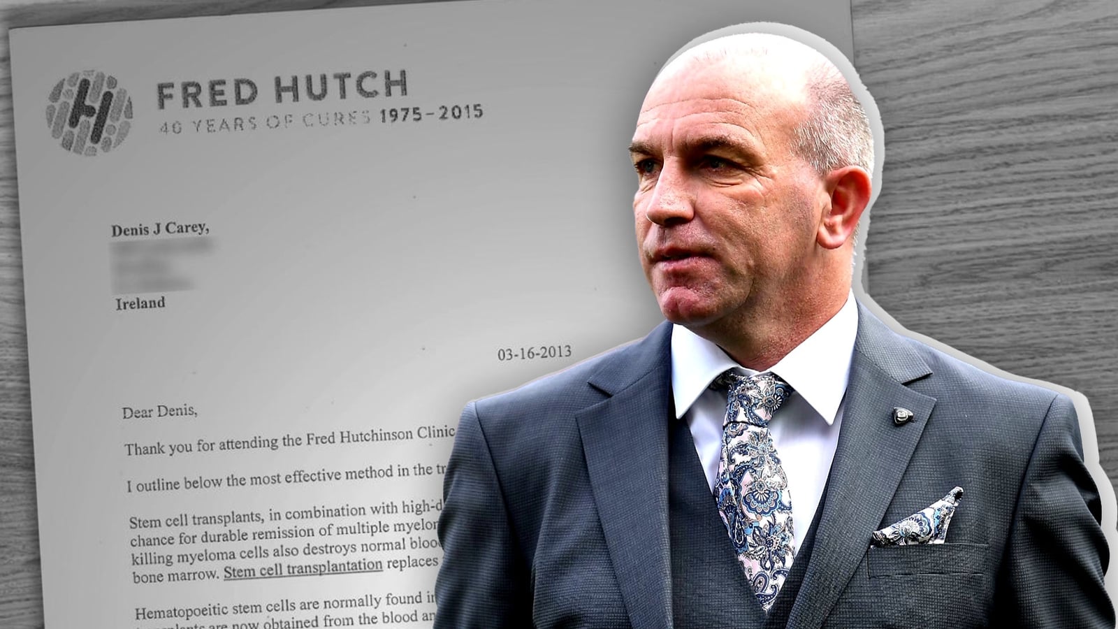 Revealed The fake letters and 'miracle cure' behind Carey's scam
