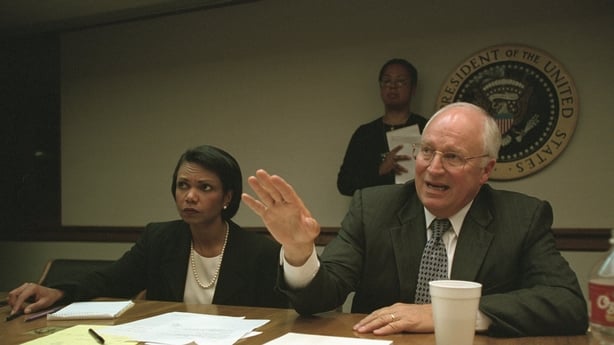 PEOC Room meetings on day of terrorist attacks - FRAMES 02-04 ARE RESTRICTED- DO NOT PRINT WITHOUT PERMISSION FROM BOHRER OR DRAPER Released to San Jose Mercury News 6.4.02