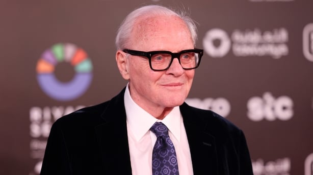 Anthony Hopkins pictured in 2025