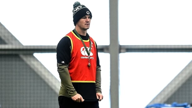4 November 2025; Assistant coach Jonathan Sexton during an Ireland Rugby training session at the IRFU High Performance Centre in Dublin. Photo by David Fitzgerald/Sportsfile