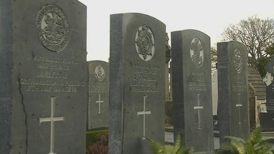 Headstones in Glasnevin Cemetery (2010)