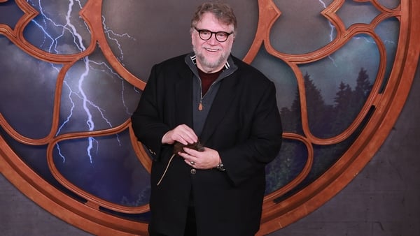 MEXICO CITY, MEXICO - NOVEMBER 03: Guillermo del Toro poses for a photo during the red carpet of the movie 'Frankenstein' at Colegio de San Ildefonso on November 03, 2025 in Mexico City, Mexico. (Photo by Manuel Velasquez/Getty Images)