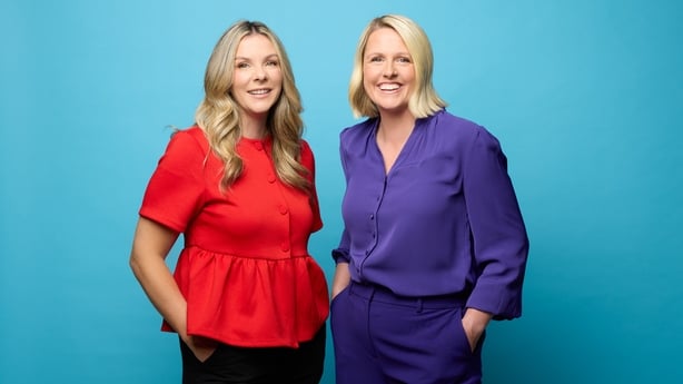 Inside Sport presenters Marie Crowe and Jacqui Hurley