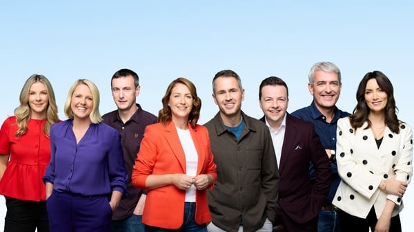 Collage photo of RTÉ Radio 1 presenters