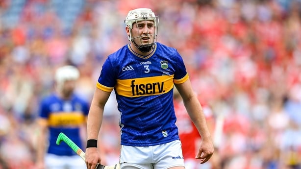 20 July 2025; Eoghan Connolly of Tipperary during the GAA Hurling All-Ireland Senior Championship final match between Cork and Tipperary at Croke Park in Dublin. Photo by Stephen McCarthy/Sportsfile