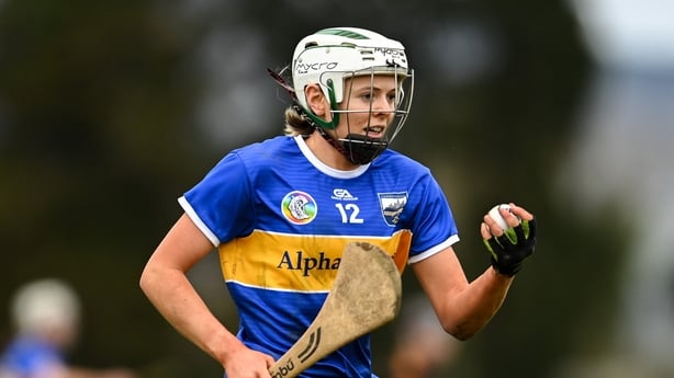 Clodagh McIntyre of Tipperary during the Very National Camogie League Division 1A match between between Tipperary and Kilkenny at The Ragg GAA Grounds in Tipperary.