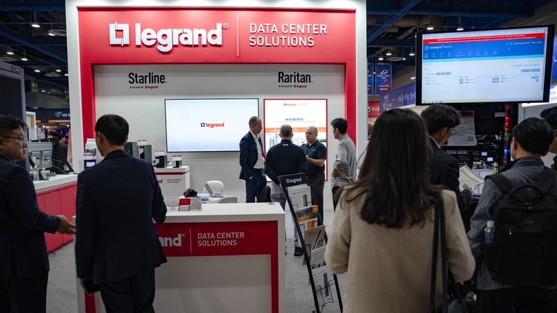 The US accounts for 39.6% of Legrand's total sales