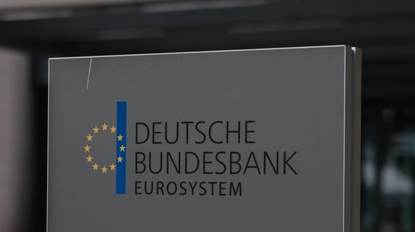 An image of Germany's Bundesbank logo