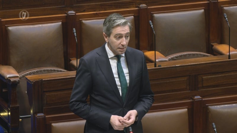 Simon Harris told the Dáil that removing the Triple Lock is not an attempt to change Ireland's position on military neutrality