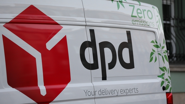 An image of the side of a DPD courier van