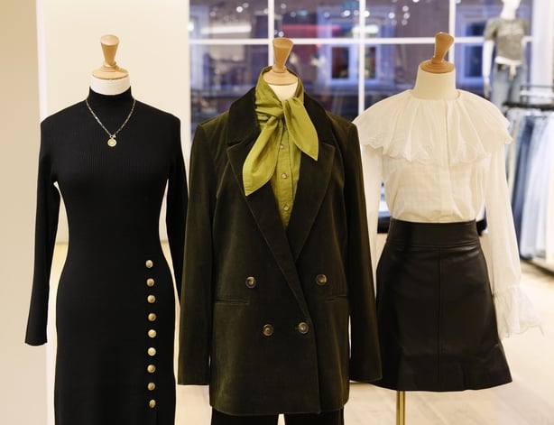 Mannequins the Sezane pop-up in Brown Thomas, Dublin 