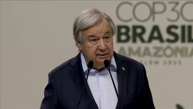 Guterres says political courage is needed to transition to clean energy