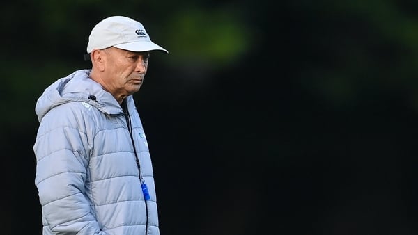 5 November 2025; Head coach Eddie Jones during a Japan Rugby squad training at the Old Belvedere in Anglesea Road, Dublin. Photo by David Fitzgerald/Sportsfile