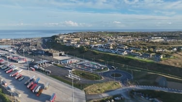 Watch: Drone footage of new Rosslare Europort facility
