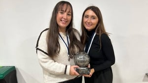 Agallamh Beirte le Niamh Ní Dhúgáin agus Clíodhna Ní Ghallchóir. show image