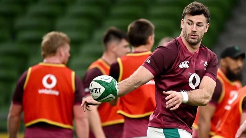 Caelan Doris starts at number 8 against Japan