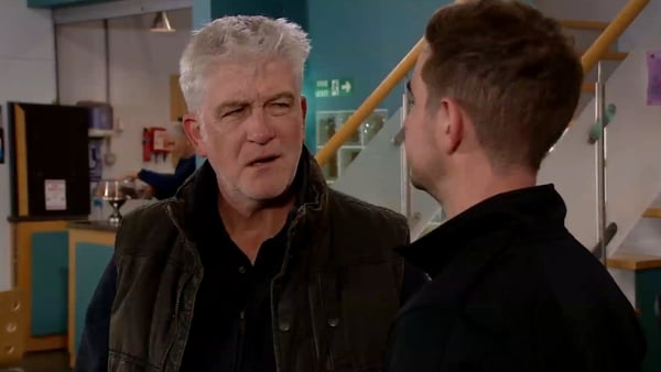 Tommy tells Fergal to pull the other one