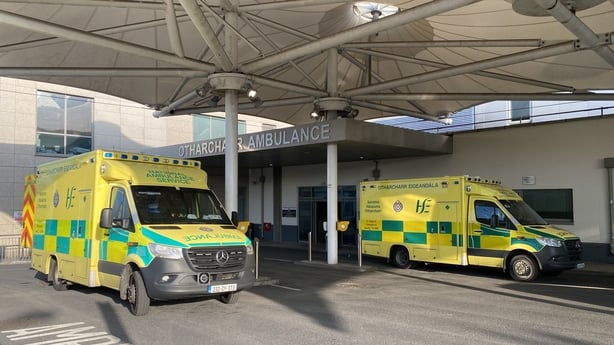 ED entrance at University Hospital Limerick