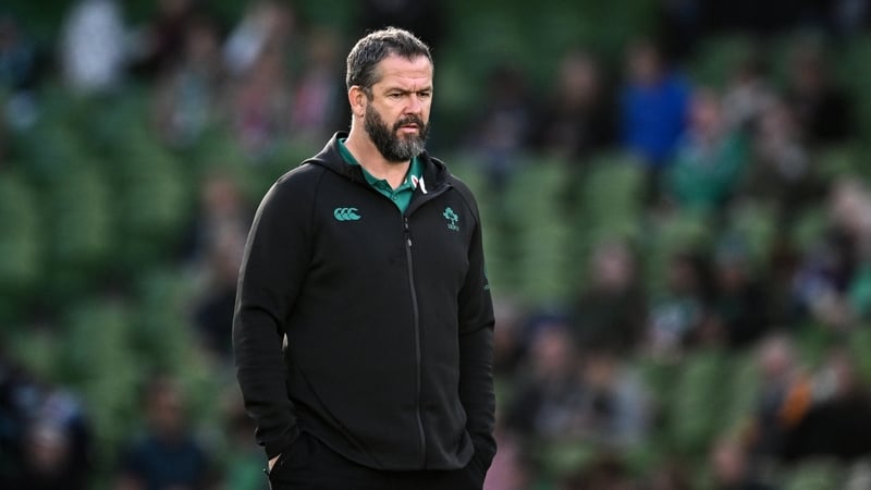 Ireland head coach Andy Farrell