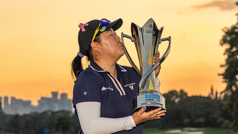 Ruixin Liu was a popular winner in front of her home fans. Photo: Tristan Jones/LET