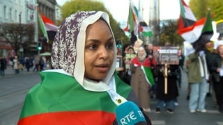 Protesters in Dublin call for end to conflict in Sudan