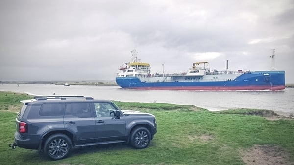 Toyota Landcruiser on a beach