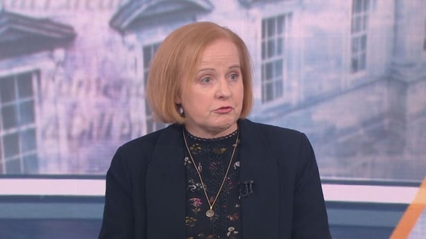 Ruth Coppinger speaking on The Week in Politics