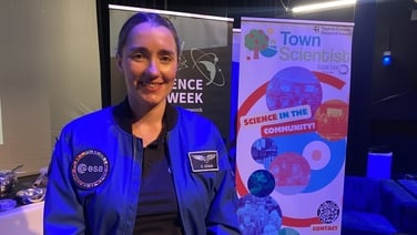 Belfast-born astrophysicist prepares for space mission