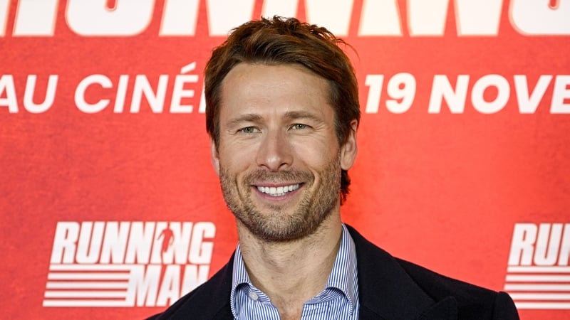 Glen Powell stars in The Running Man, out this Friday