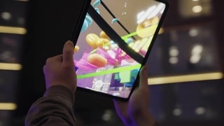 Maser making street art with AR on Futureville Ireland