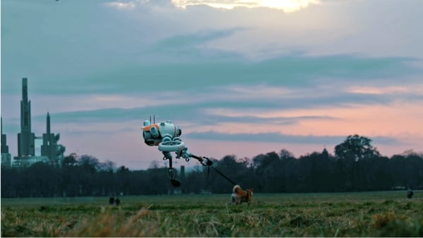 A drone in Futureville