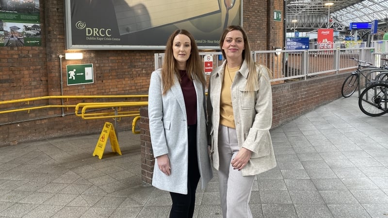 Kathleen Correia (L) and Karen Stanley (R) wrote two of the messages