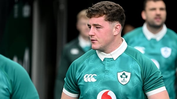 7 November 2025; Gus McCarthy before an Ireland Rugby captain's run at the Aviva Stadium in Dublin. Photo by Seb Daly/Sportsfile