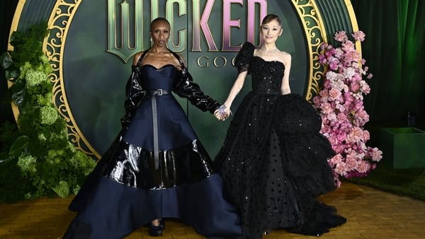 Cynthia Erivo and Ariana Grande attend the Wicked: For Good European Premiere
