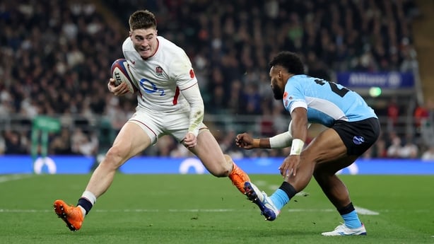 LONDON, ENGLAND - NOVEMBER 08: <<enter caption here>> during the Quilter Nations Series 2025 rugby international match between England and Fiji at Allianz Stadium on November 08, 2025 in London, England. (Photo by Alex Davidson - RFU/The RFU Collection via Getty Images)