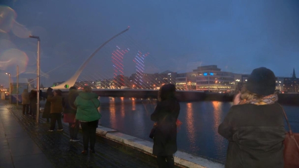 Winter Lights installation in Dublin (2020)