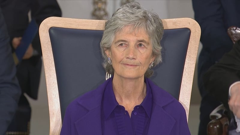 President Catherine Connolly will visit three counties today on her second day in office