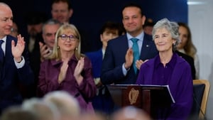 Watch: President Catherine Connolly's inauguration speech show image