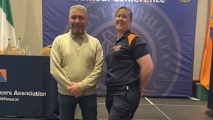 Sarah Ann Nic Dhonnacha, Cosaint Sibhialta & Paul Brophy, Roinn Cosanta. show image