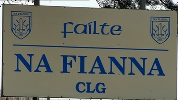 A sign at the entrance to Na Fianna GAA club in Dublin